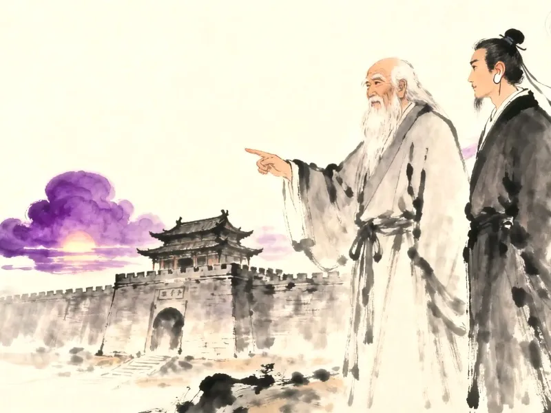 Auspicious Purple Air from the East Legend